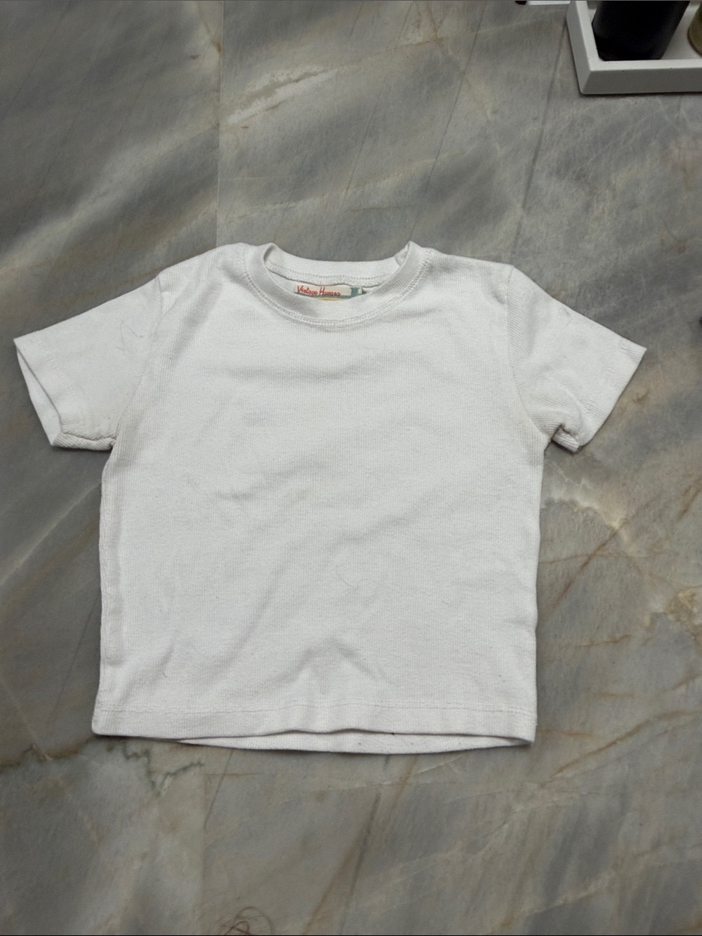 Vintage Havana White Kids Short Sleeve Tee